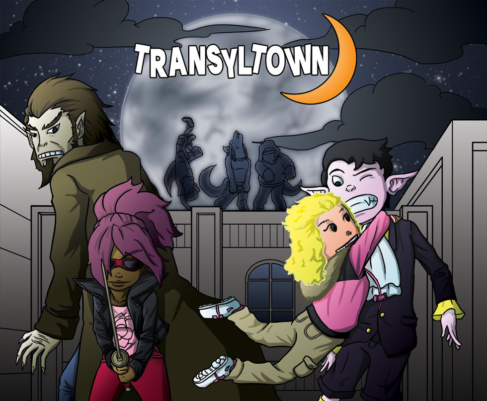 Transyltown Episode 2 Cover Colored