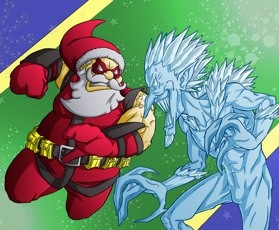 Secret Santa Vs Ripper Frost Colored