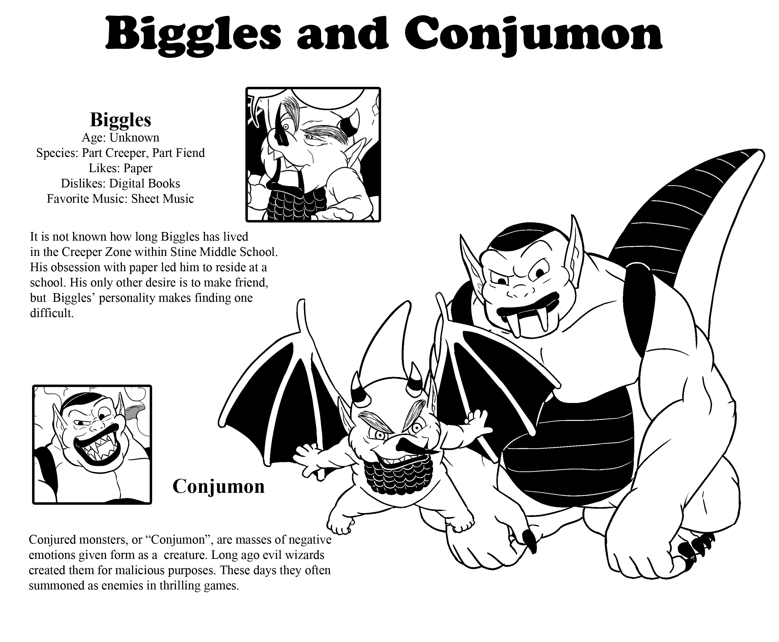 Biggles and Conjumon