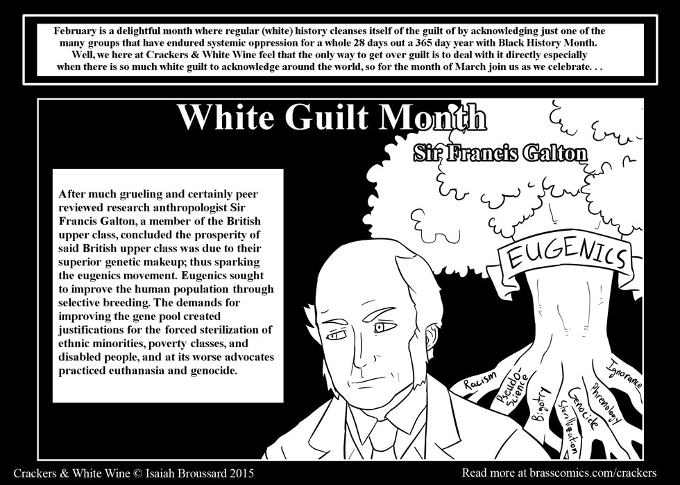 White Guilt Month: Francis Galton
