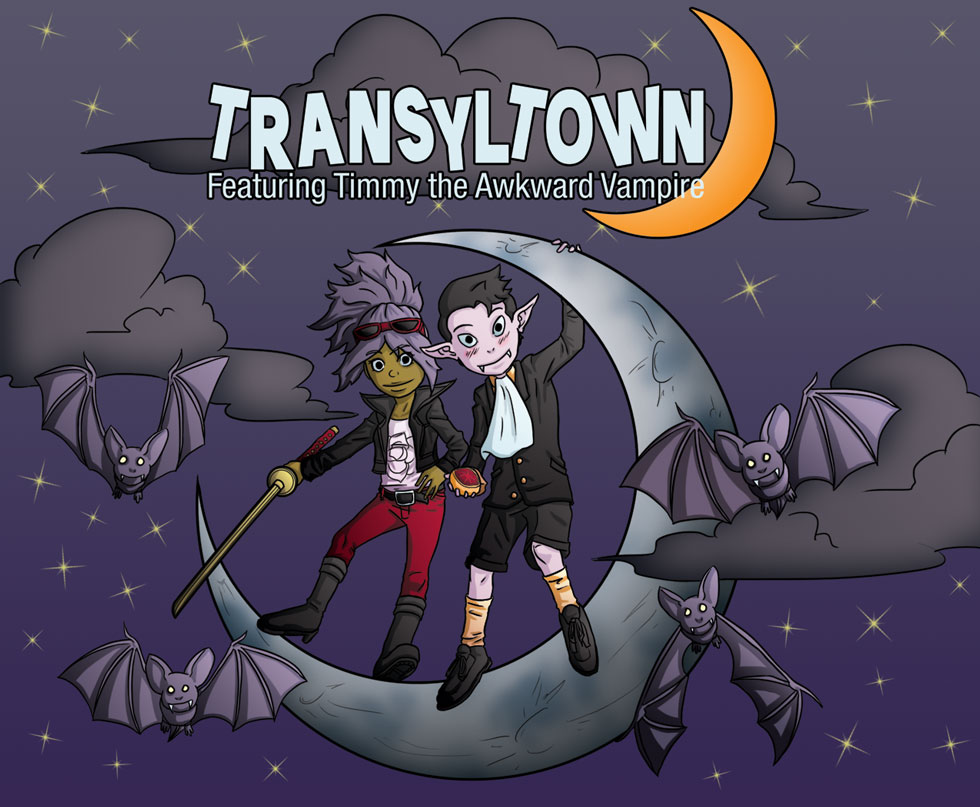 Transyltown Timmy The Awkward Vampire Cover