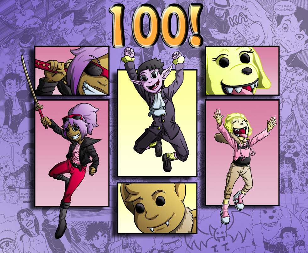 100! Colored